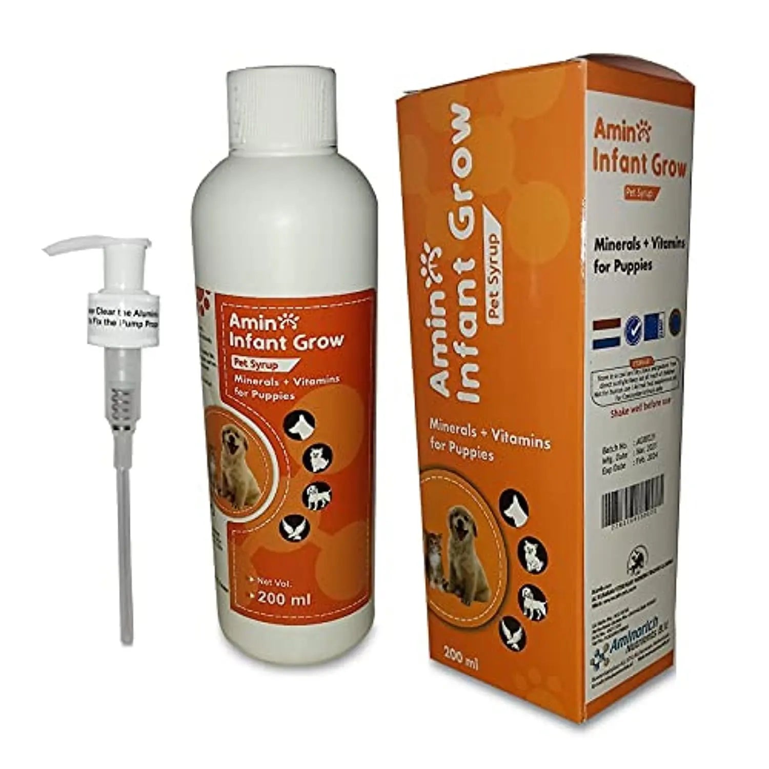 AMINO INFANT GROW PET SYRUP 200ML