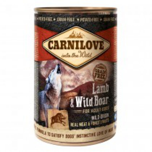 CARNILOVE LAMB&BOAR ADULT DOG 400G