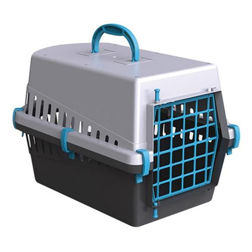 Georplast Transportino Pet Carrier BLUE/LIME GREEN/RED 50x33x32cm