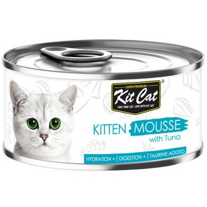 KITCAT KITTEN MOUSSE WITH TUNA 80G