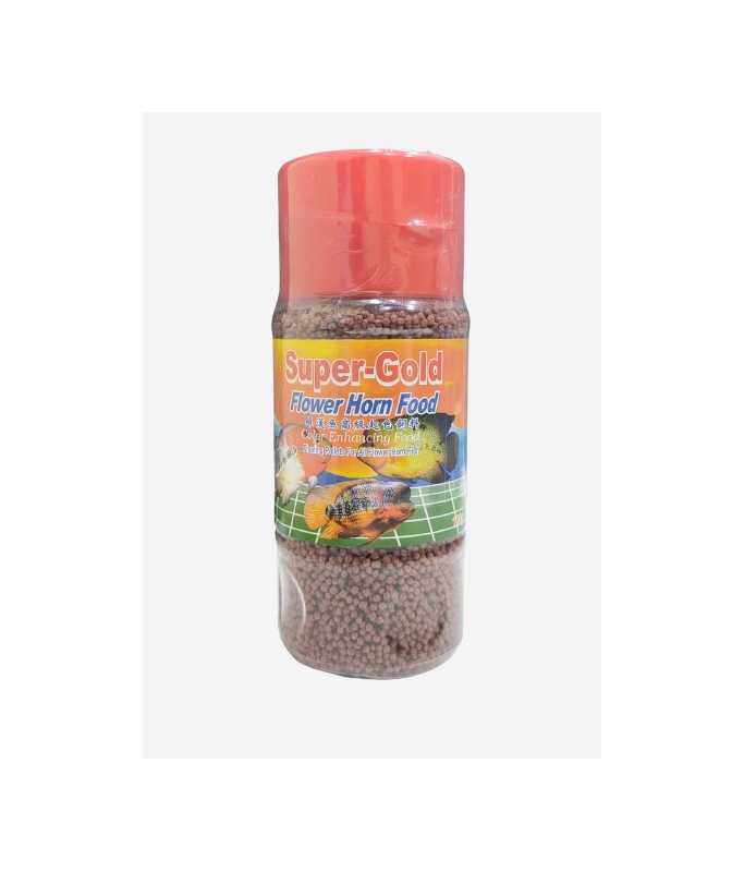 Kw Zone Atlas Lohan Super-Gold Flower Horn Floating Pellet Food 100G[Weight – 100G]