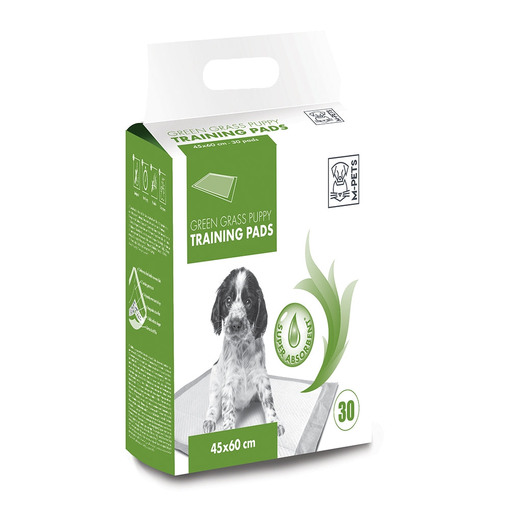 M-PETS Green Grass Training Pads 45x60cm 30pcs