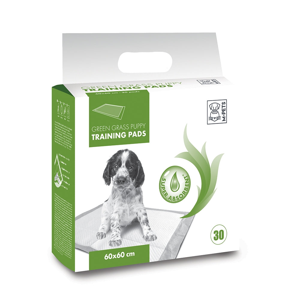 M-PETS Green Grass Training Pads 60x60cm 30pcs