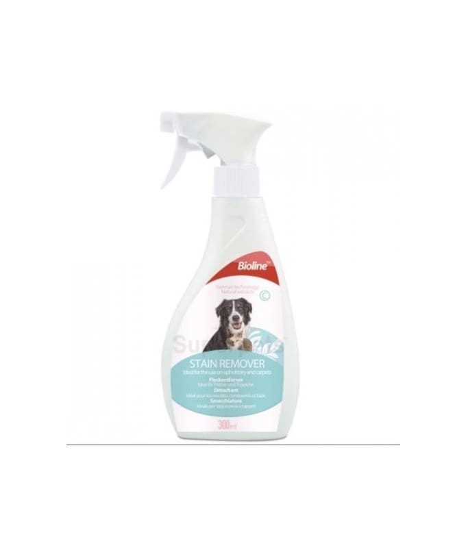 Bioline Dog & Cat Stain Remover Spray – Ideal For The Use Of Upholstery & Carpets 300Ml[Volume – 300Ml]