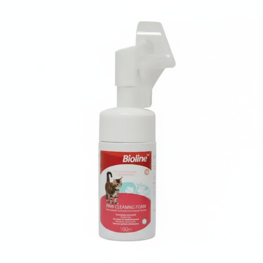 Bioline Paw Cleaning Foam(Cat) - 100ml