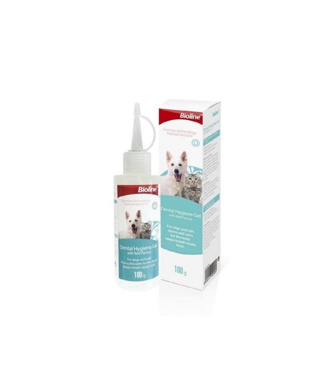 Bioline Dental Hygienegel For Cats & Dogs 100G[Weight – 100G]