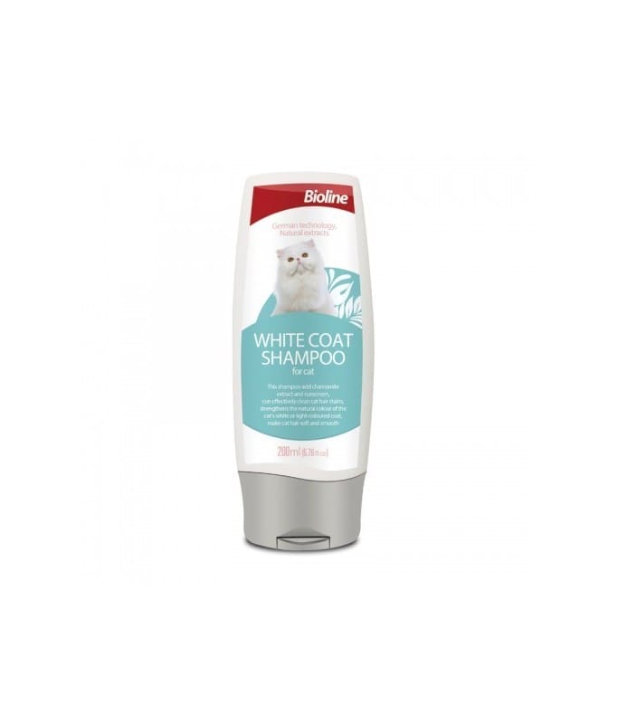 Bioline White Coat Shampoo For Cat 200Ml[Volume – 200Ml]