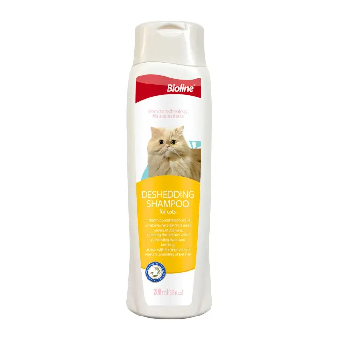 Bioline Deshedding Shampoo For Cat 200Ml[Volume – 200Ml]