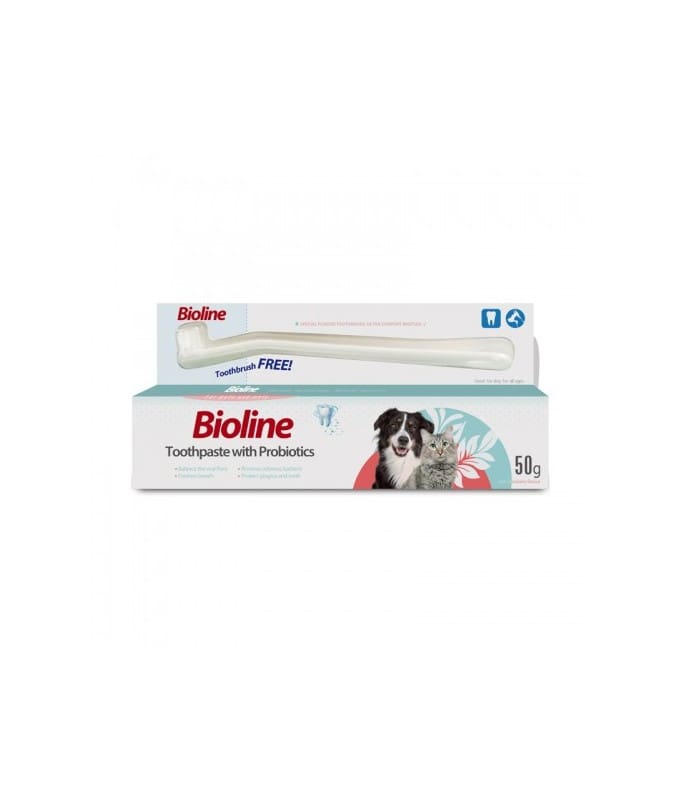 Bioline Toothpaste With Pro-Biotics – 50G[Weight – 50G]