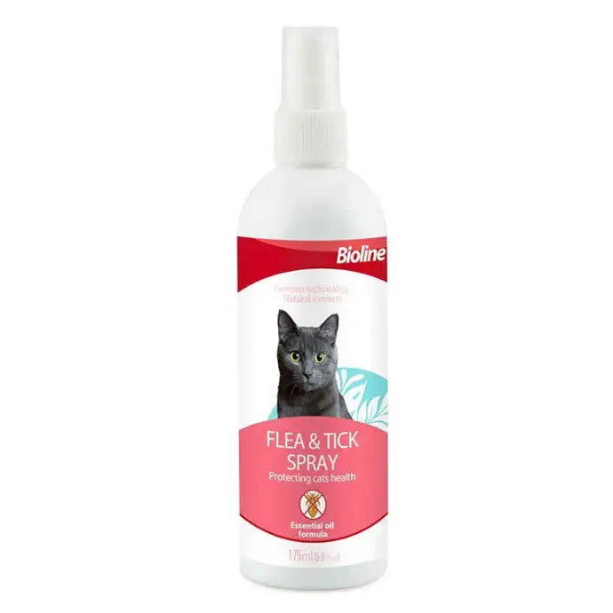 Bioline Flea and Tick Spray for Cat 175ml