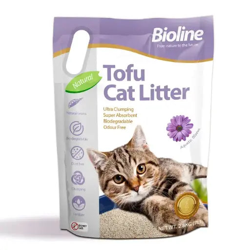Bioline Tofu Cat Litter 7L