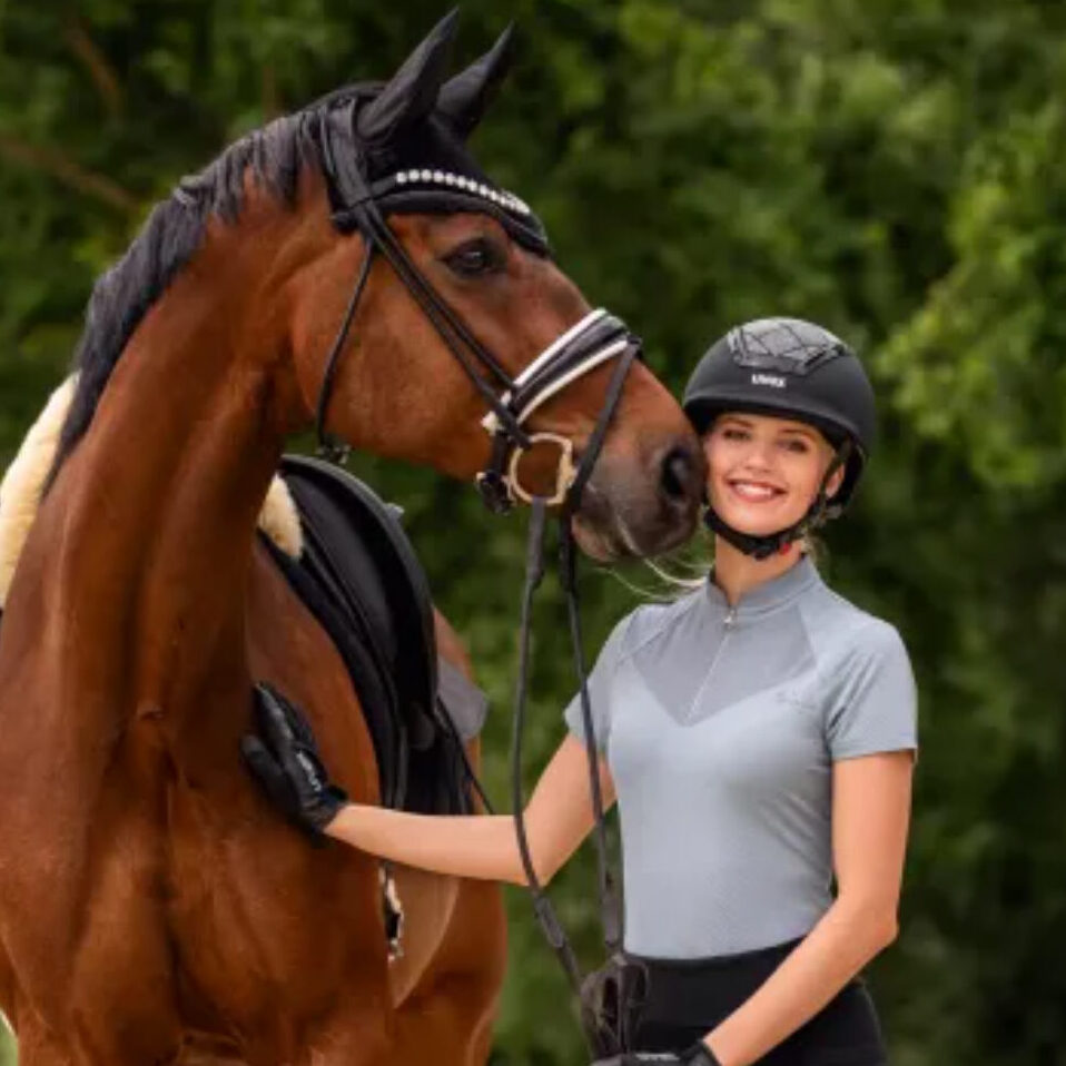 Cavallo Britny Half-Zip Shirt – Soft Aqua