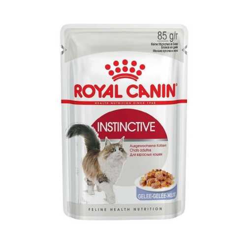 FELINE HEALTH NUTRITION INSTINCTIVE ADULT CATS JELLY (WET FOOD - POUCHES) 1x85GR