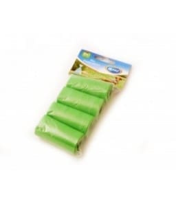Duvo Dog Waste Bags 4 X 20 Pcs