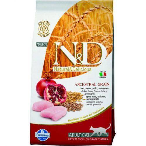 Farmina N&D Low Grain Feline Chicken & Pomegranate Adult