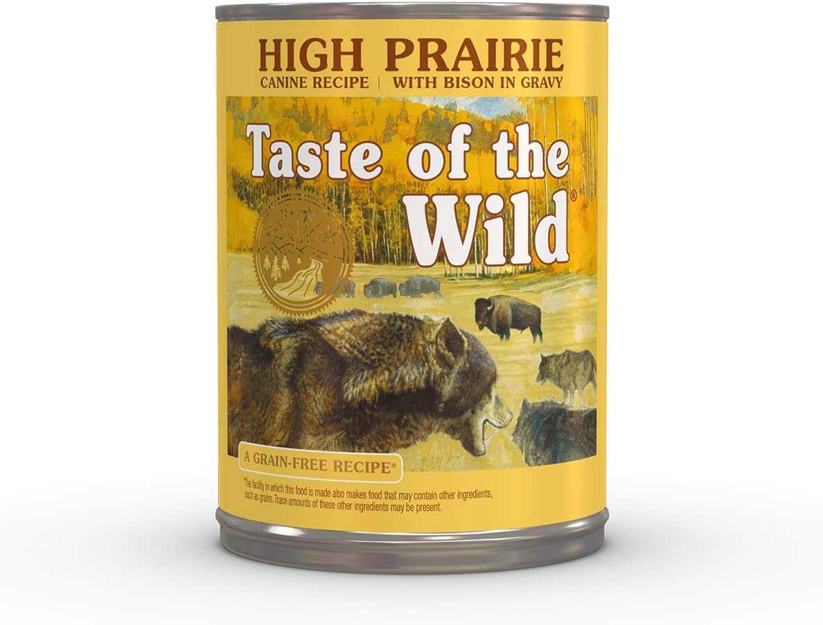 Taste Of The Wild High Prairie Canine with Bison in Gravy 374g