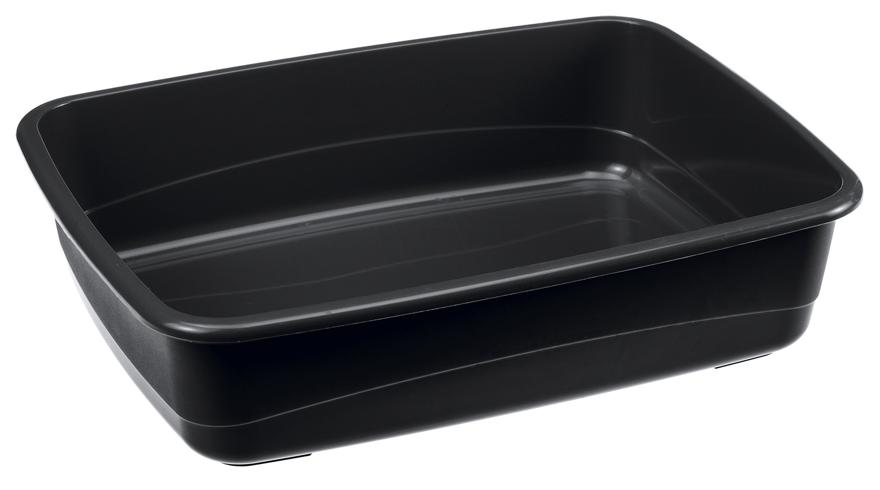 Ferplast Litter Tray Nip10 Black 46.5X35.5X11.5Cm