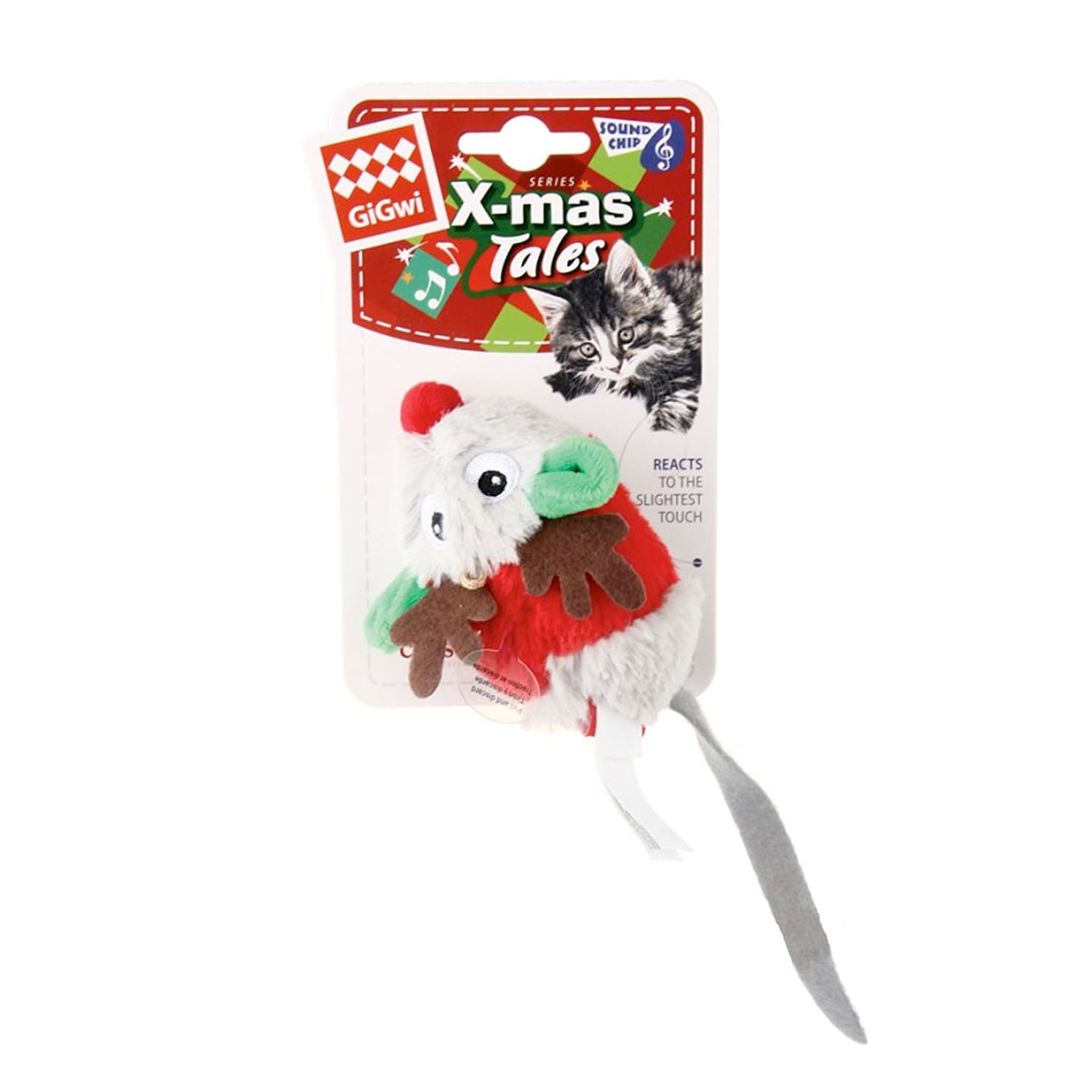 GiGwi X-mas Tales Melody Chaser Mouse motion activated