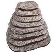 CUSHION SNOOZZY OVAL+ZIPPER
