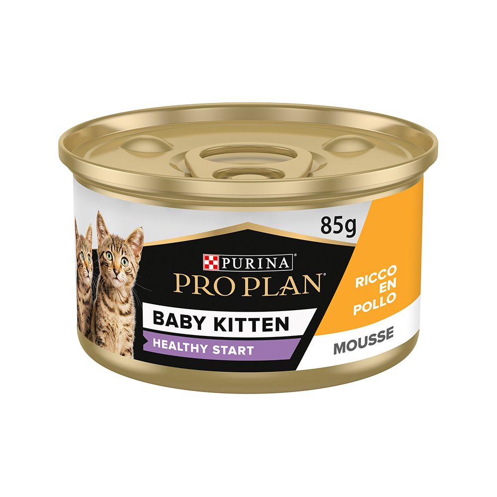 Purina Pro Plan Kitten Baby Mousse Chicken Canned Cat Food - 85 g
