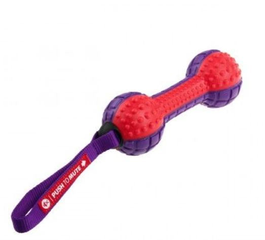 Gigwi - Dumbell Push To Mute Red/Purple