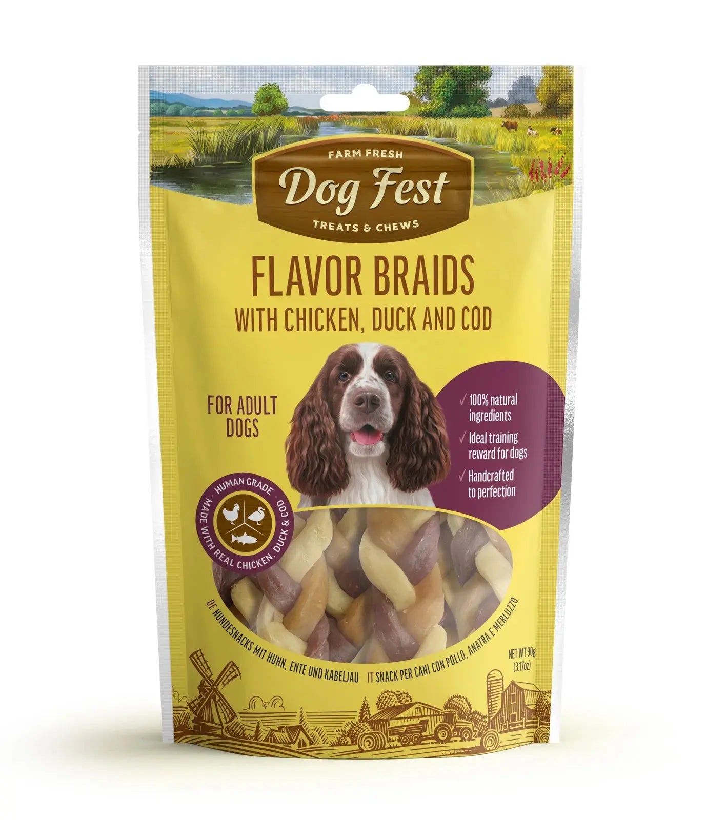 DOG FEST TREATS FOR ADULT DOGS 90g