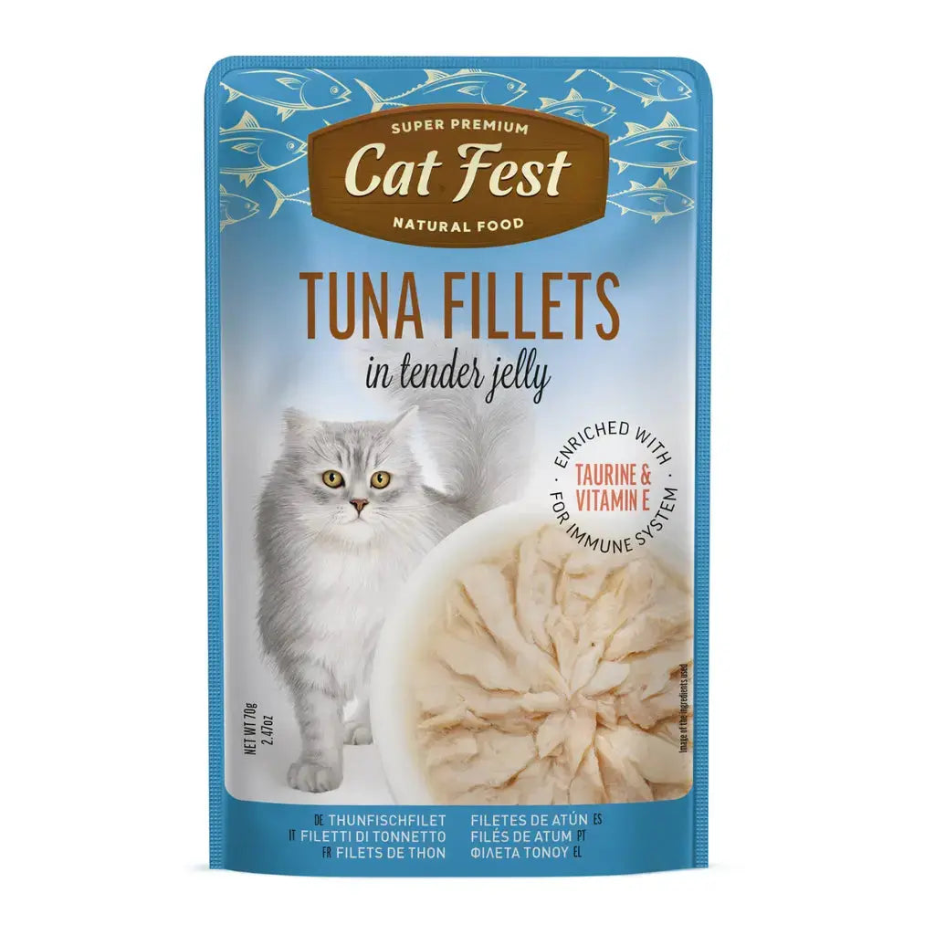 Cat Fest Tuna In Tender Jelly For Cats 70g