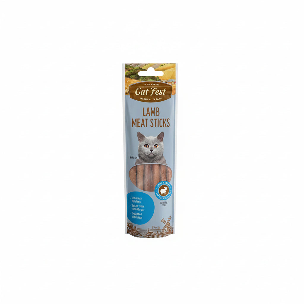 Cat Fest Meat Sticks Lamb For Cat[Weight - 45g]
