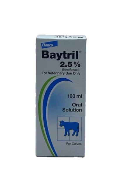 Baytril 2.5% Oral 100ml