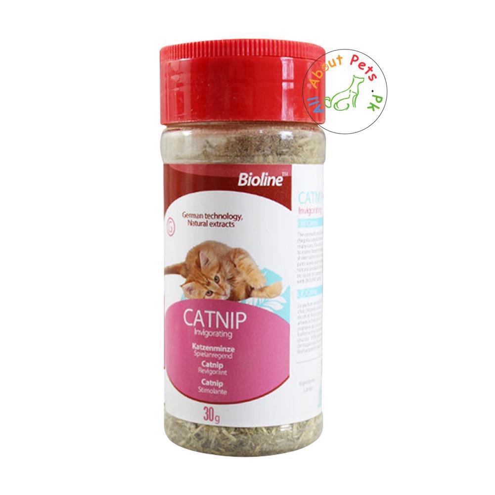 Bioline Catnip leaves for Removing Bad Breath & Hair Balls 30g