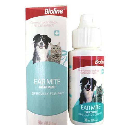 BIOLINE EAR MITE TREATMENT 30ML