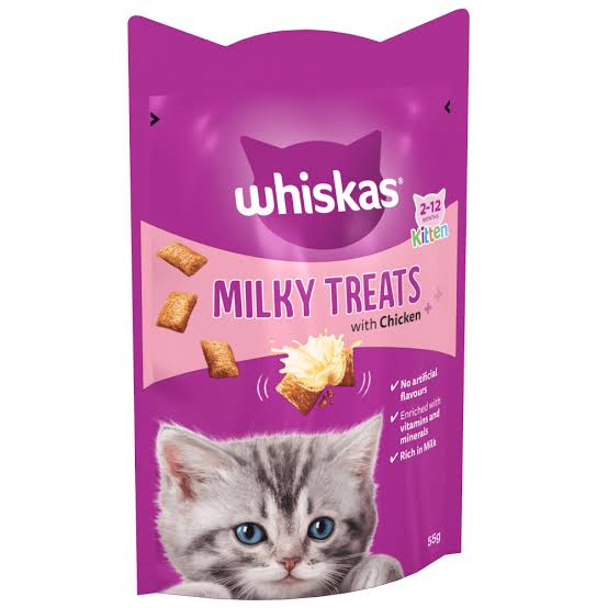 Whiskas Kitten Milky Treats 55g tr099