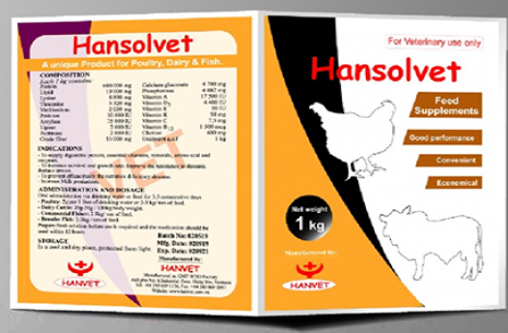 HANSOLVET/500 gm