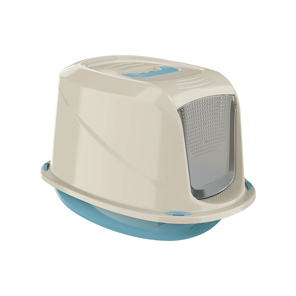 Georplast Galaxy Jumbo Cat Litter Box - Blue