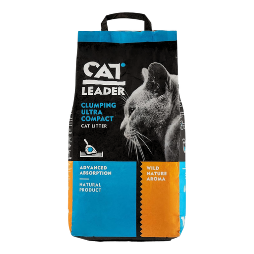 Geohellas Cat Leader Clumping Ultra Compact Cat Litter 10kg