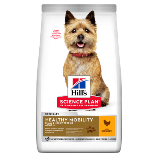 HILL’S SCIENCE PLAN Healthy Mobility Small & Mini Adult Dog Food with Chicken (1.5kg)