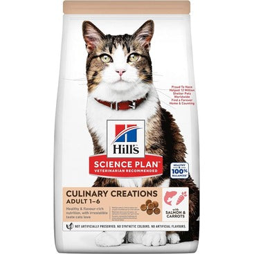 Hill's Science Plan Culinary Creations Salmon and Carrots Cat food (1.5kg)