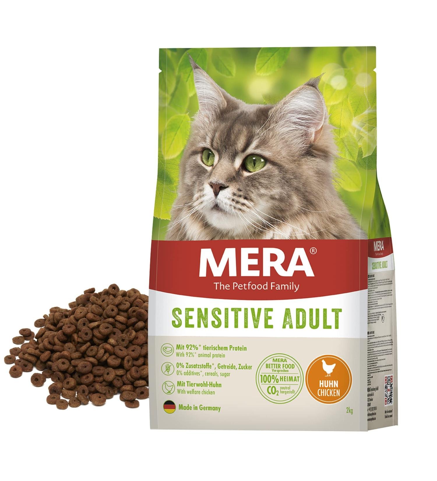 Mera Cat Sensitive Adult Chicken Dry Food For Cats Grain Free