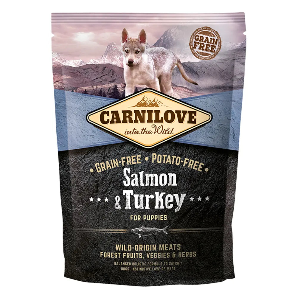 CARNILOVE SALMON & TURKEY FOR PUPPIES