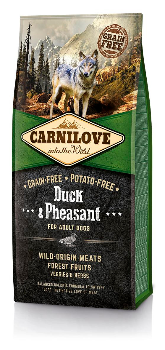 CARNILOVE DUCK&PHEA ADULT DOG 12KG