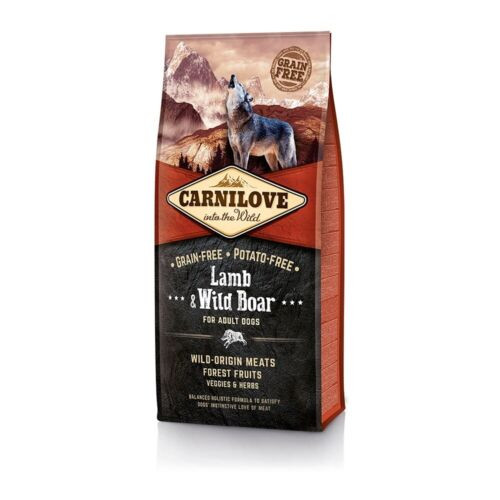 CARNILOVE LAMB&BOAR ADULT DOG 12KG