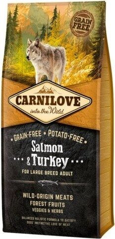 CARNILOVE SAL&TURK LB ADUL DOG 12KG