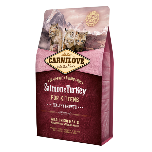 CARNILOVE Salmon & Turkey For Kittens