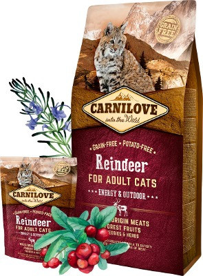 CARNILOVE REINDEER ADULT CAT 2KG