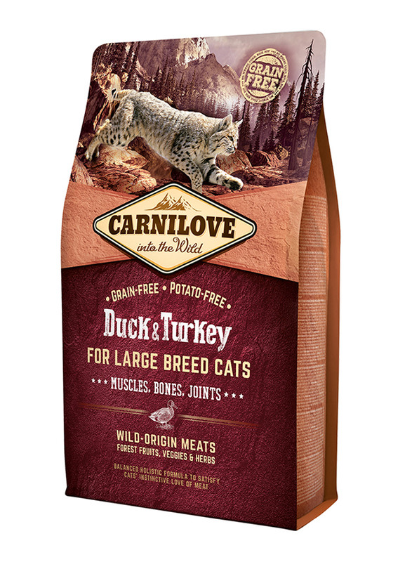 CARNILOVE DUCK&TURK LB ADUL CAT 2KG