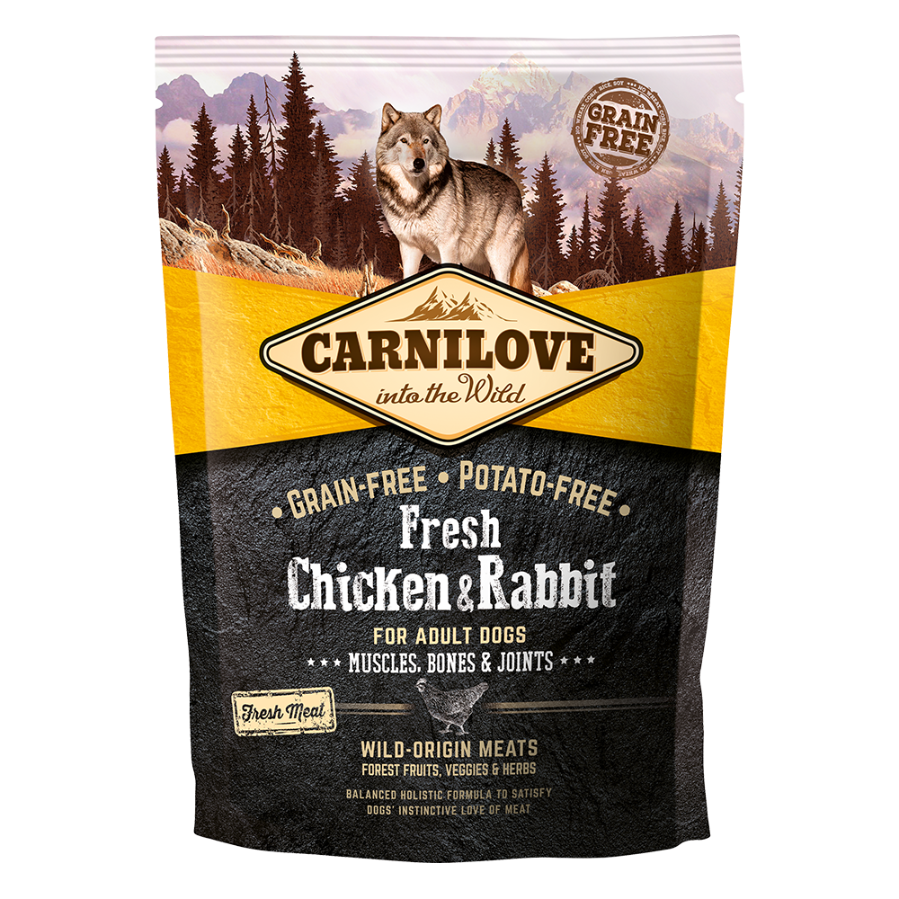 Carnilove Fresh Chicken & Rabbit For Adult Dogs