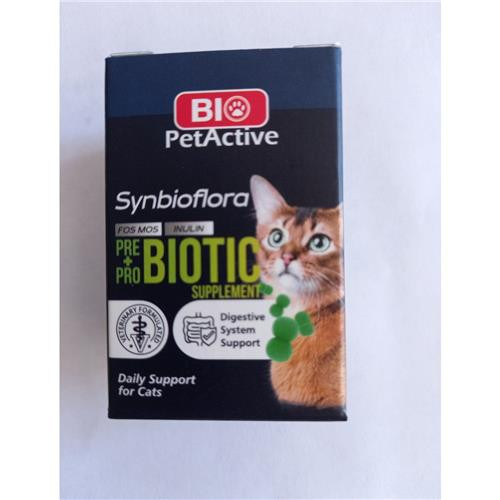 SYNBIOFLORA PRE+PROBIOTICS FOR CATS 60 CHEWABLE TABLETS