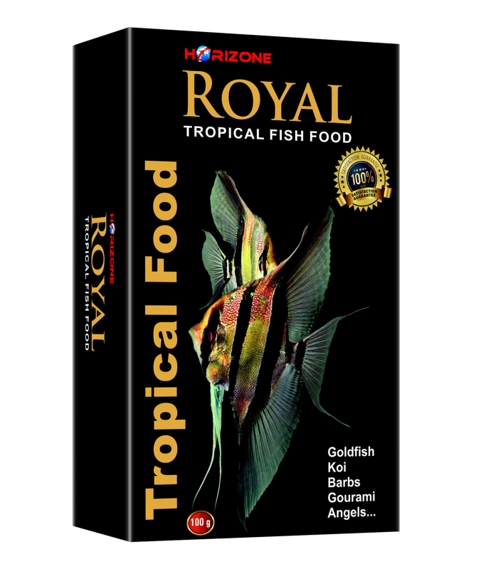 HORIZONE ROYAL TROPICAL FISH FOOD 100G