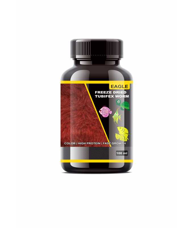Horizone Eagle Freeze Dried Tubifex Worms – 100 Ml