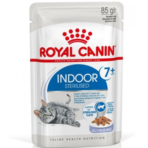 ROYAL CANIN FHN INDOOR STERILIZED 7+ JELLY 1X85G